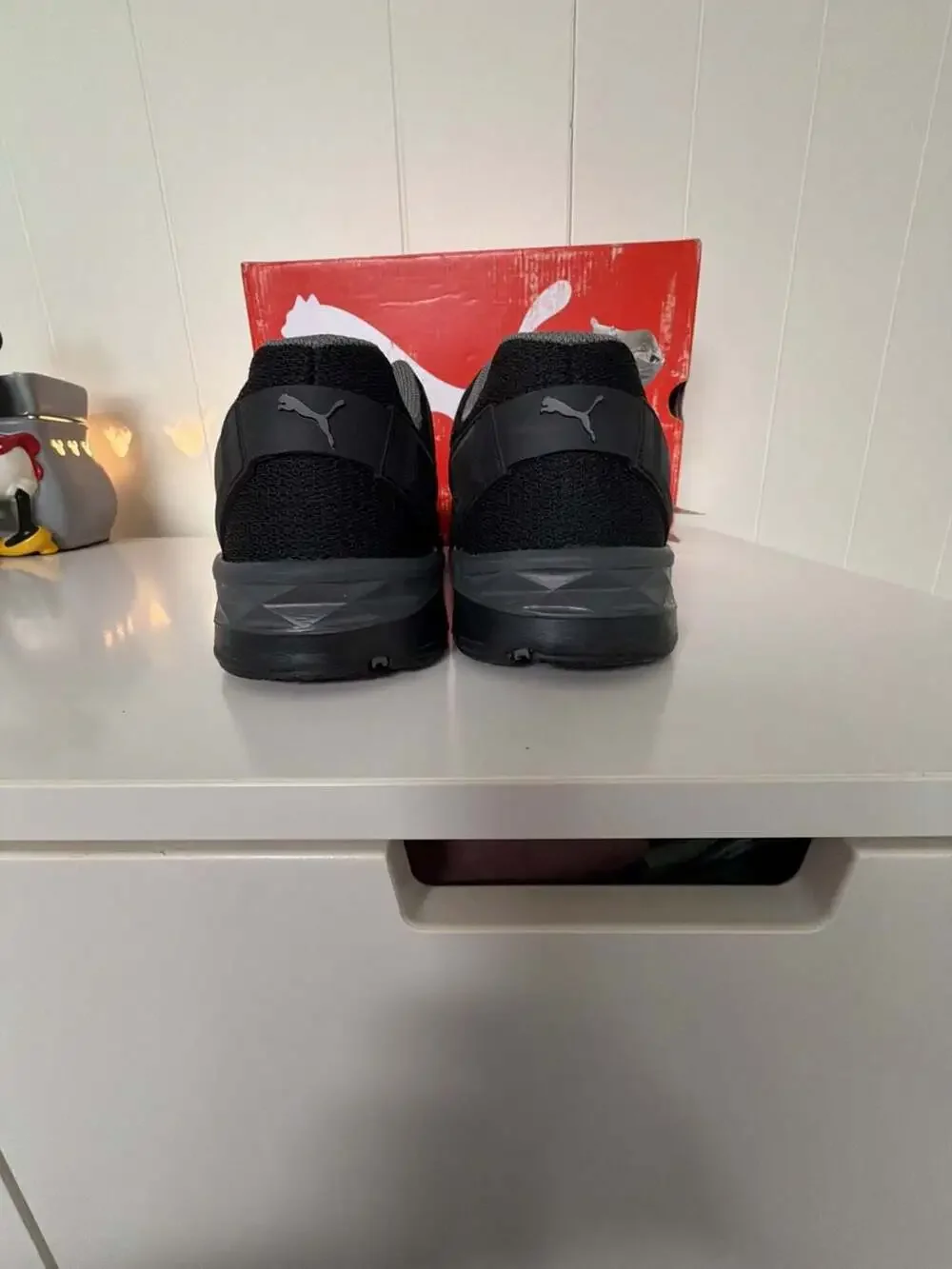 Puma Fuse Motion 2.0 Black Low Safety Shoe Size US 10